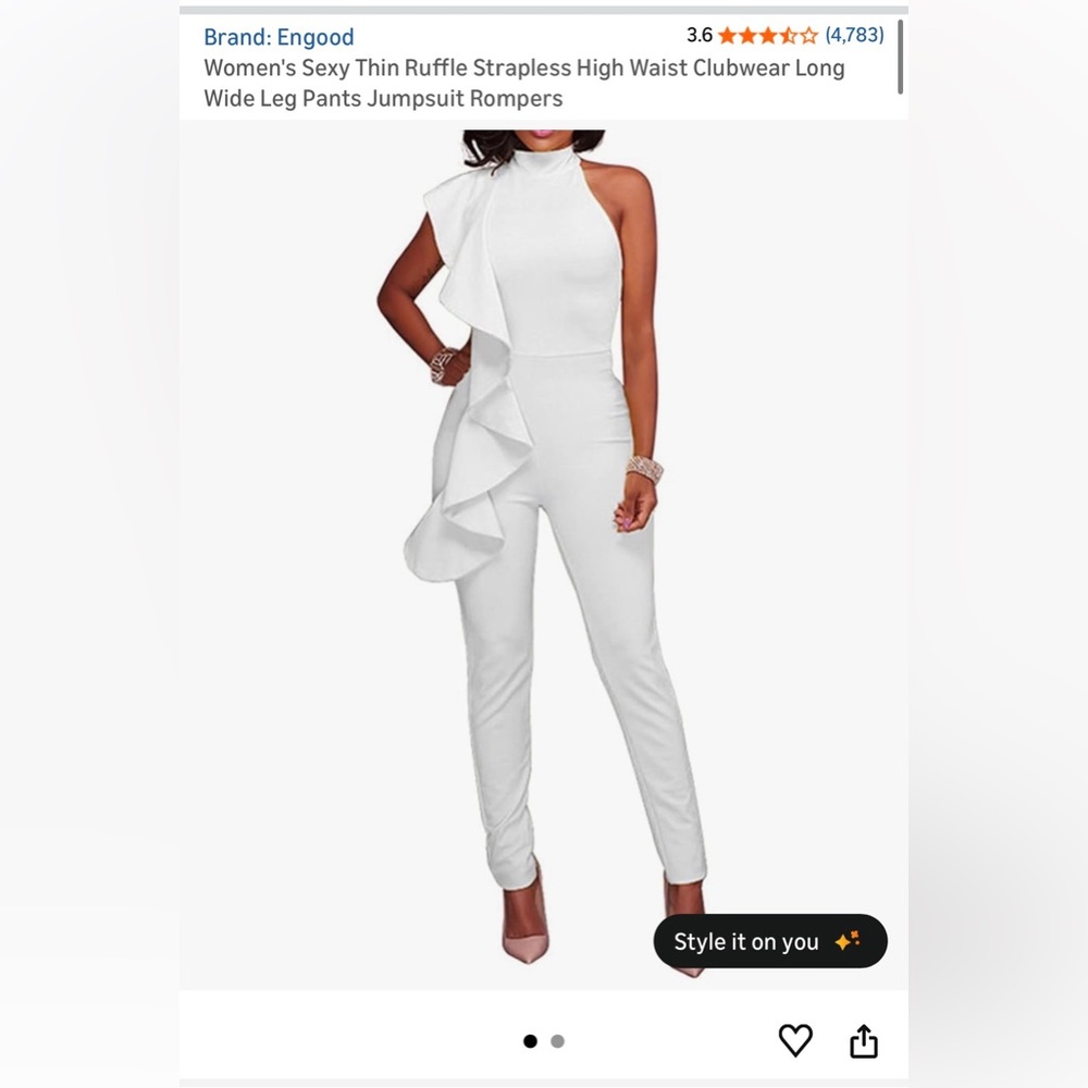 Elegant White Jumpsuit